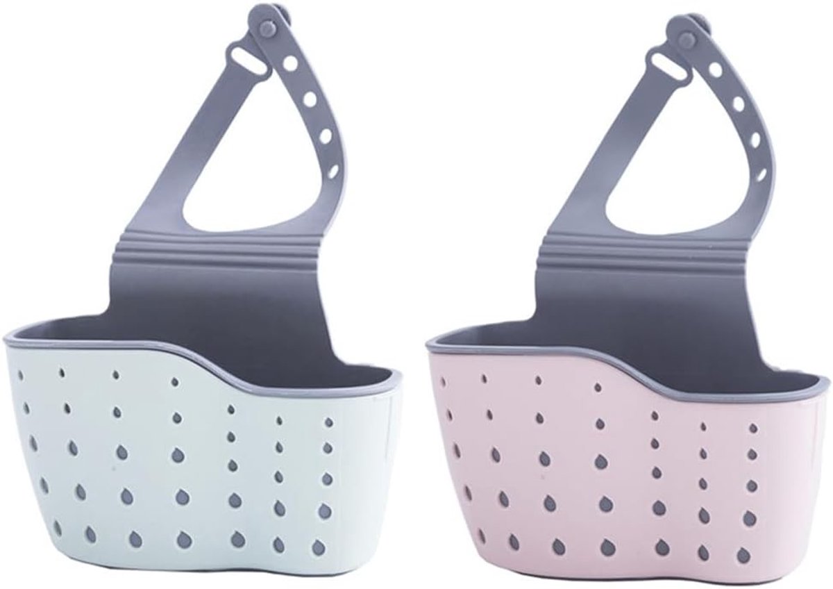 Keuken Organizer voor Spons, Hangende Opbergtas voor de Gootsteen, Afvoer Rek en Keukenaccessoires