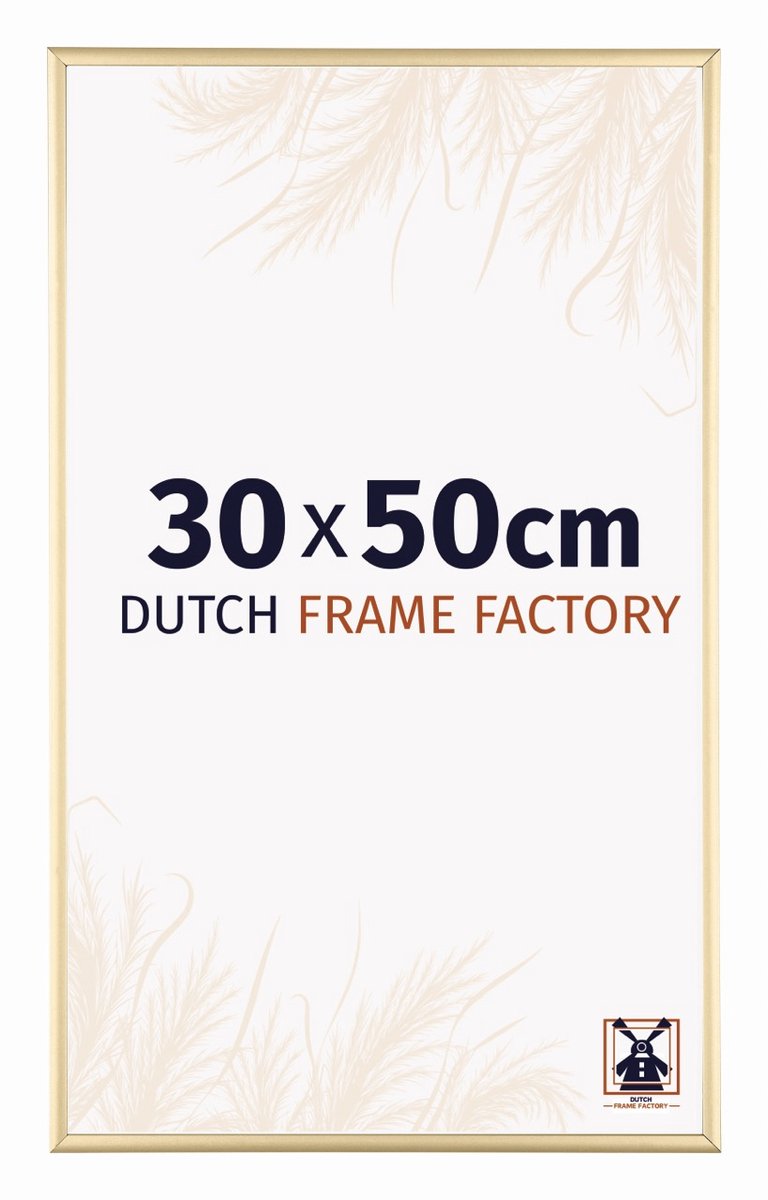 Dutch Frame Factory Fotolijst 30x50 cm - Aluminium - Goud - Kampen