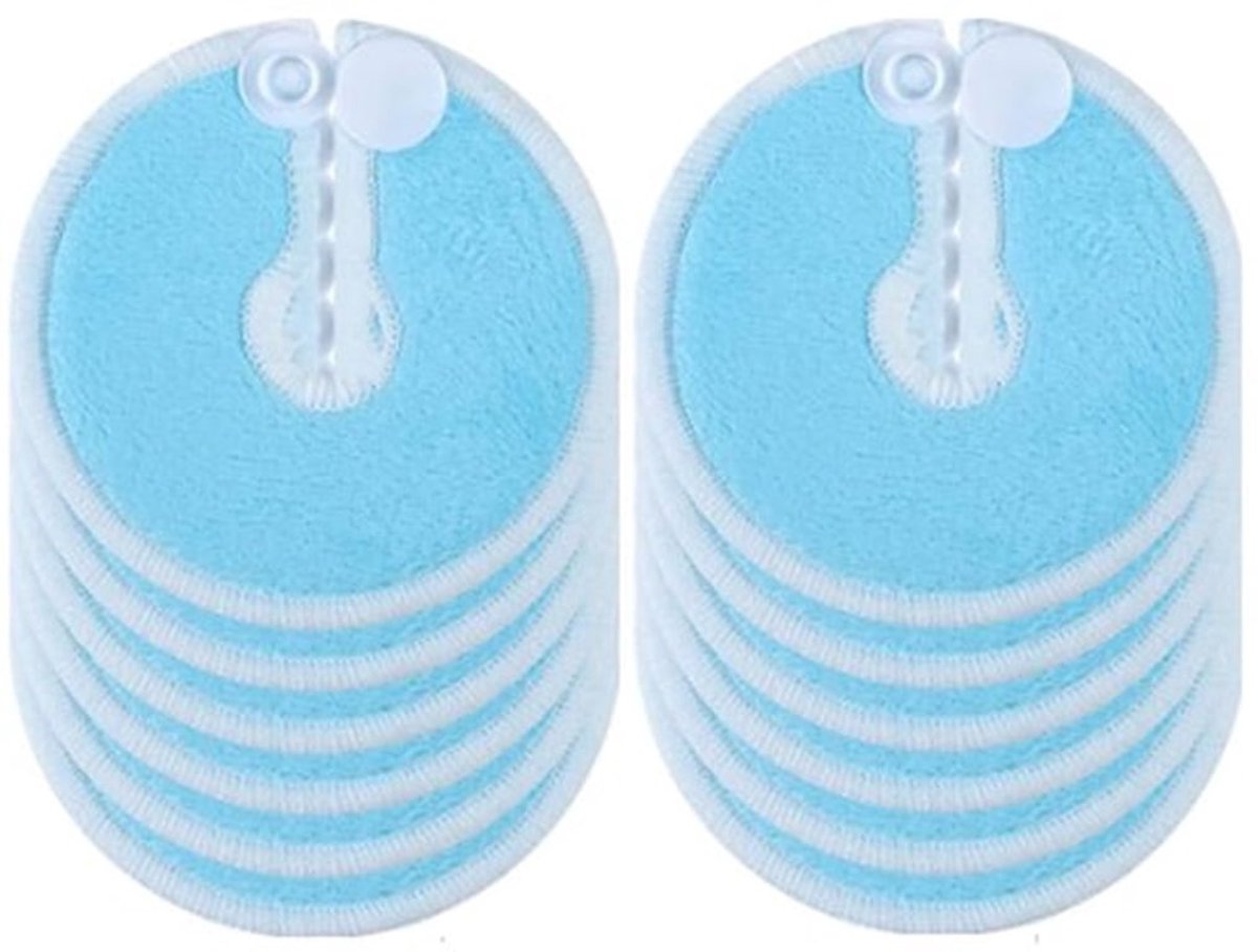 12 stuks G Tube Pad Houder Herbruikbare Voedingsbuis Benodigdheden Voor Voedingsondersteuning Buik G Tube Knop Deksel Borstvoeding Verpleging (Blauw)