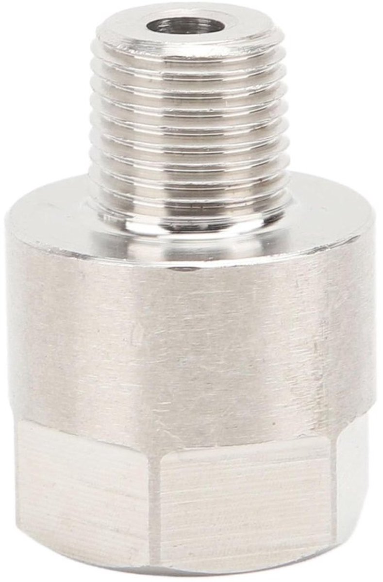 1/8 Inch NPT Mannelijk naar Vrouwelijk Adapter Voor Olie Druk Meter - M10 x 1.0 Temperatuur Meter Aftapplug