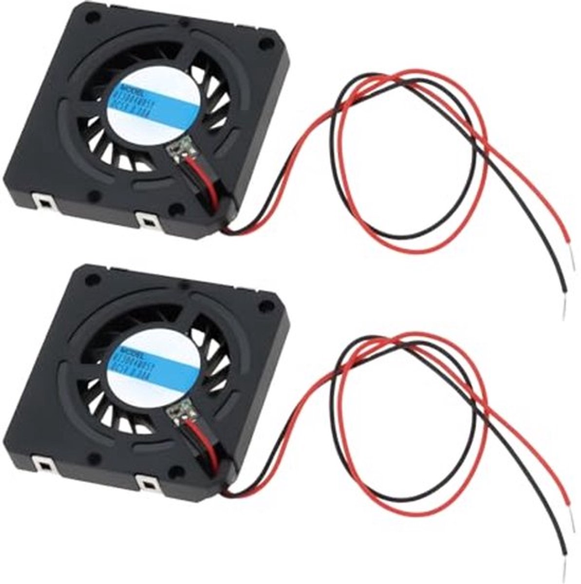 2PCS Industriële Miniatuur DC Turbo Ventilator RFB3004 3x3x0.5cm Compatibel met Schoonheidsapparatuur