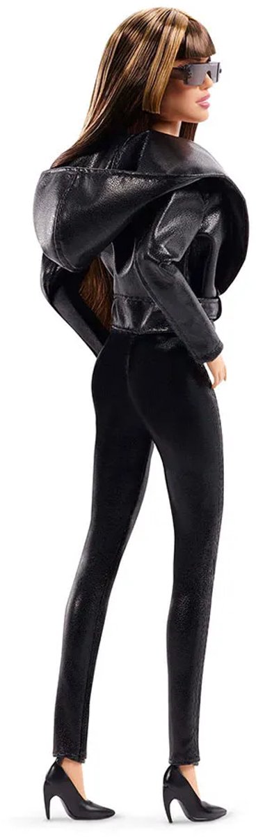 Barbie Signature Miley Cyrus - verzamelpop in 2-delige outfit van kunstleer van Barbie — afbeelding 4
