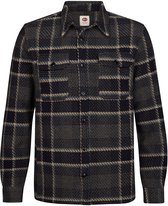 Petrol Industries - Heren Geruit flanellen overshirt forgeworks - Groen - Maat S