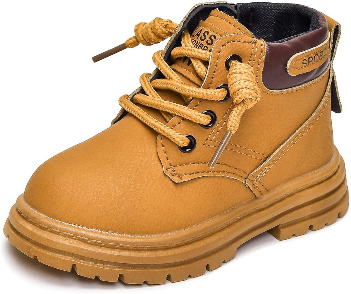 Warme winterlaarzen voor jongens en meisjes, gevoerd, slip-on snowboots met rits en zachte zolen