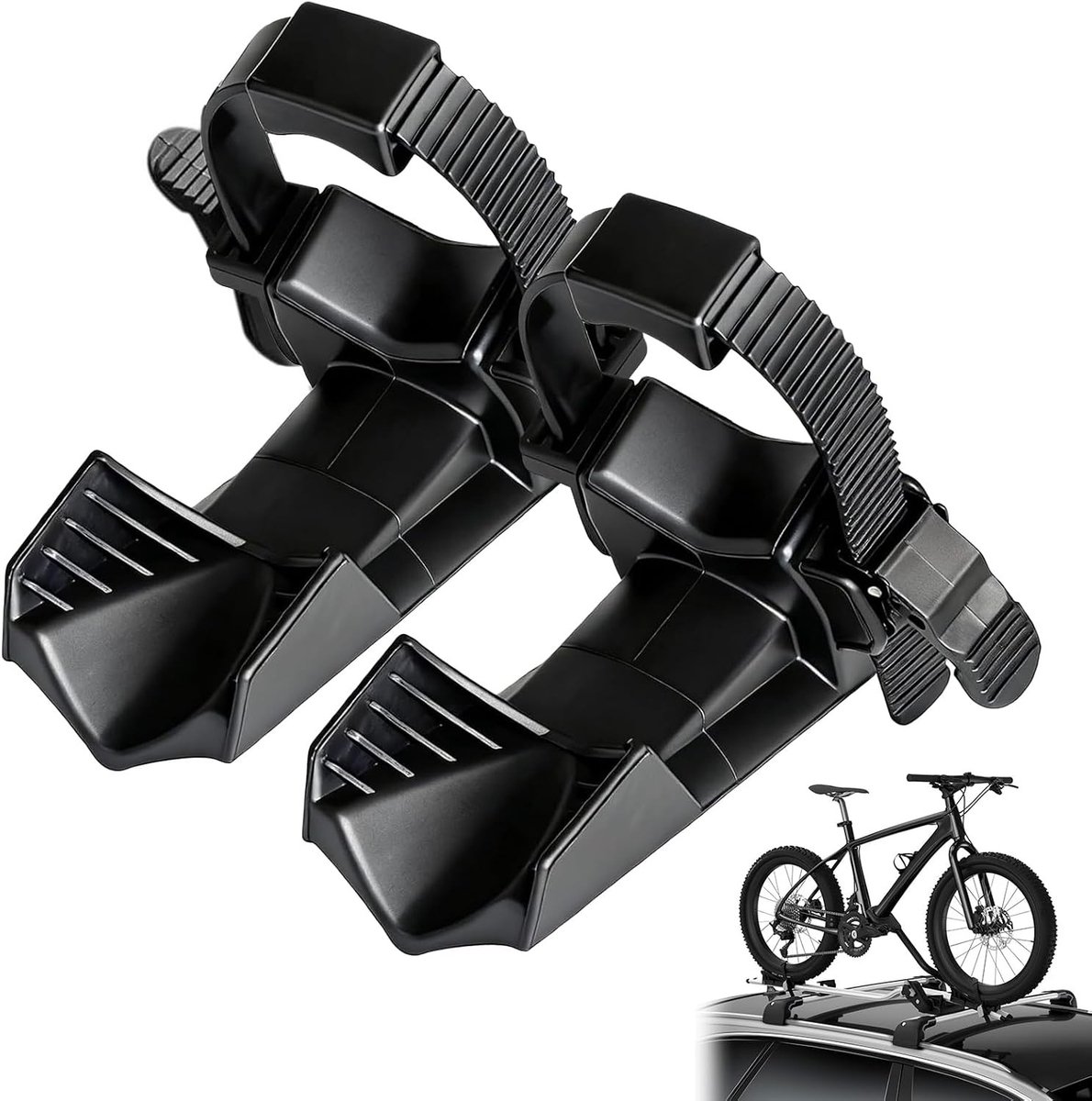 Wielstoppers voor fietsendrager, accessoires voor brede banden tot 3,11 inch, geschikt voor mountainbike en racefiets, voor- en achterdrager, reserveonderdelen voor auto