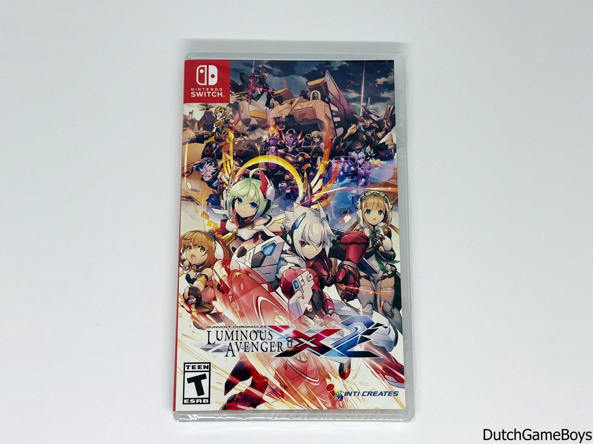 Nintendo Switch - Gunvolt Chronicles - Luminous Avenger IX 2 - Limited Run - New & Sealed
