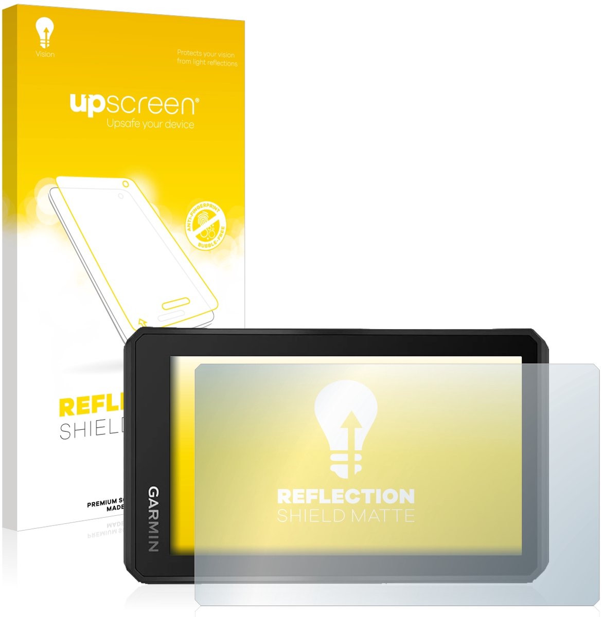 upscreen - Screenprotector voor Garmin Tread 5.5" - Folie Beschermfolie anti glare matte