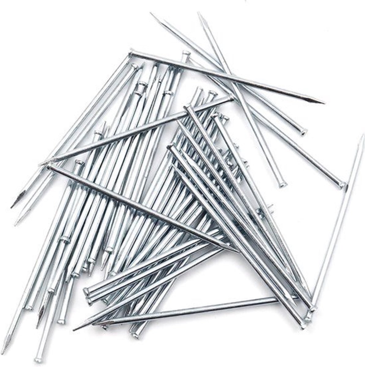100 x Stalen Pennen - 1,4 x 30 mm - Platte en Verzonken Kop