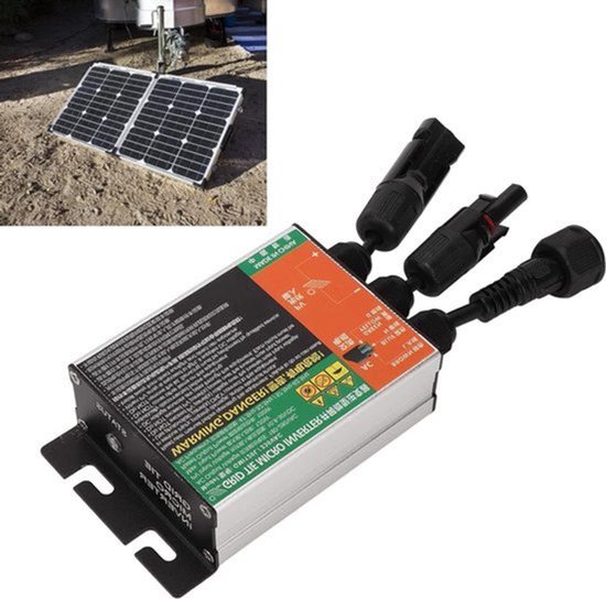 120W MPPT Solar Grid Tie Omvormer Micro Power Omvormers 10-30V Dc Ingang Ac-220V Uitgang Zonnepaneel Voltage Booster Voor 12V / 24V Thuis & Camper Fotovoltaïsch Systeem