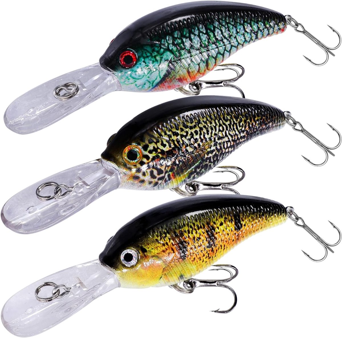 Effectieve Crankbait van 9 cm en 10,5 g met biotische coating, drijvende kunstaas voor het vissen op baars en snoek, ideaal voor beginners en ervaren vissers