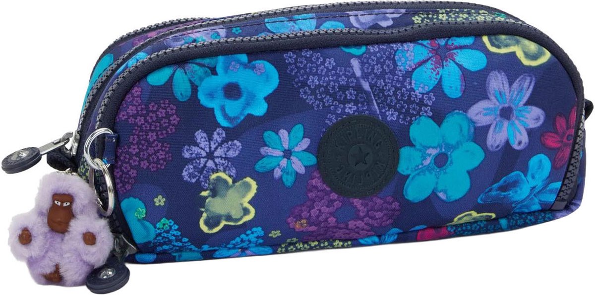 Kipling Gitroy Etui - Dark Flower Stamp