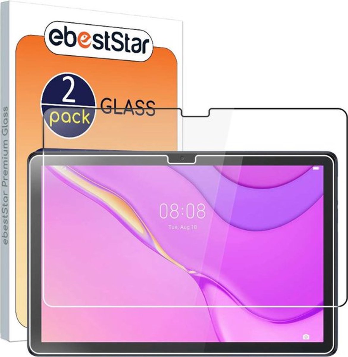 ebestStar - {2 Stuks} Gehard glas geschikt voor Huawei MatePad T 10, T 10S, Screen Protector Cover, Schermbeschermer Tempered Glass