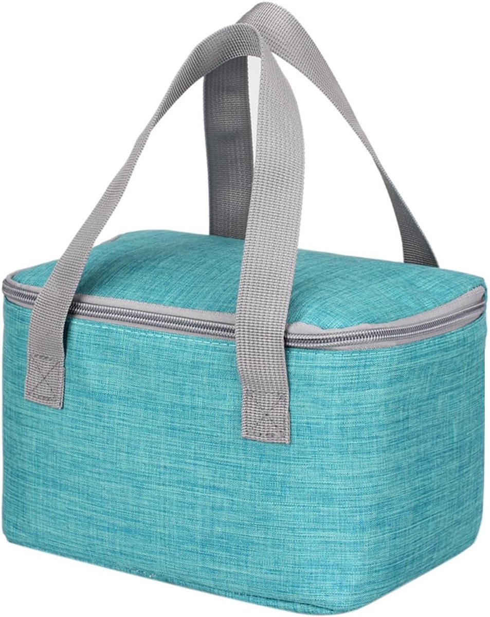 SnelShoppen - Mini Koeltas 4 Liter - Geïsoleerde Lunchtas voor School, Office, Picknick - Oxford Katoen, Aluminium Folie, Voor Kinderen, Volwassenen