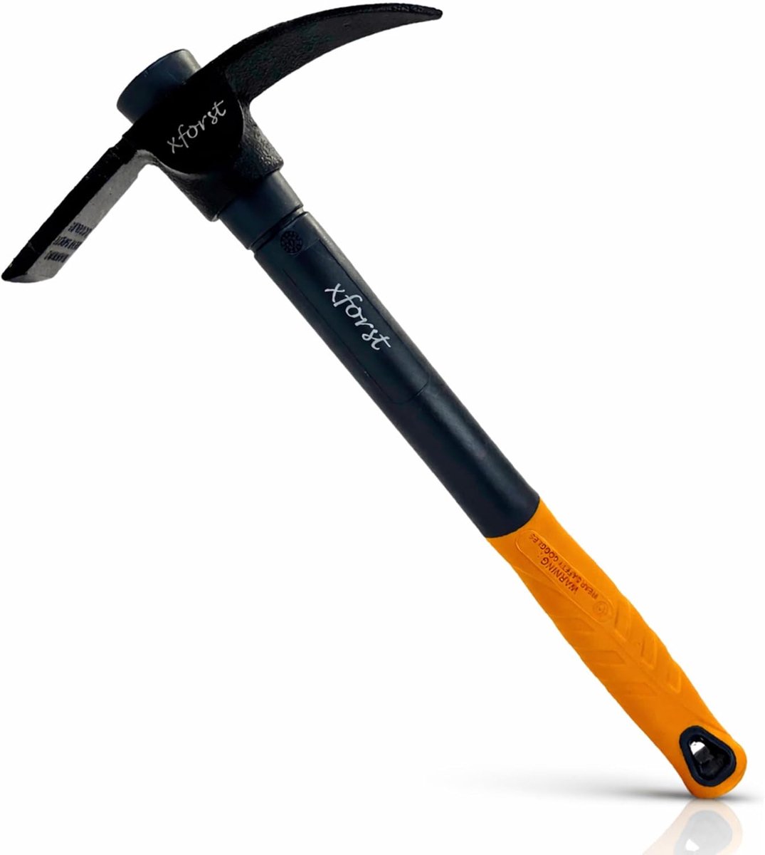 SnelShoppen - Mini Spitzhacke 40 cm - Ergonomische Tuinbijl met Fiberglass Handvat en Stalen Hoofd - Ideaal voor Tuin, Camping, Planten en Bloembedden