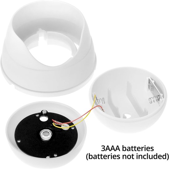 SnelShoppen - 2X Dummy Dome Camera met LED - Realistische Neppcamera voor Binnen en Buiten - Verbeter de Veiligheid van je Huis - Eenvoudige Installat van Snelshoppen — afbeelding 5