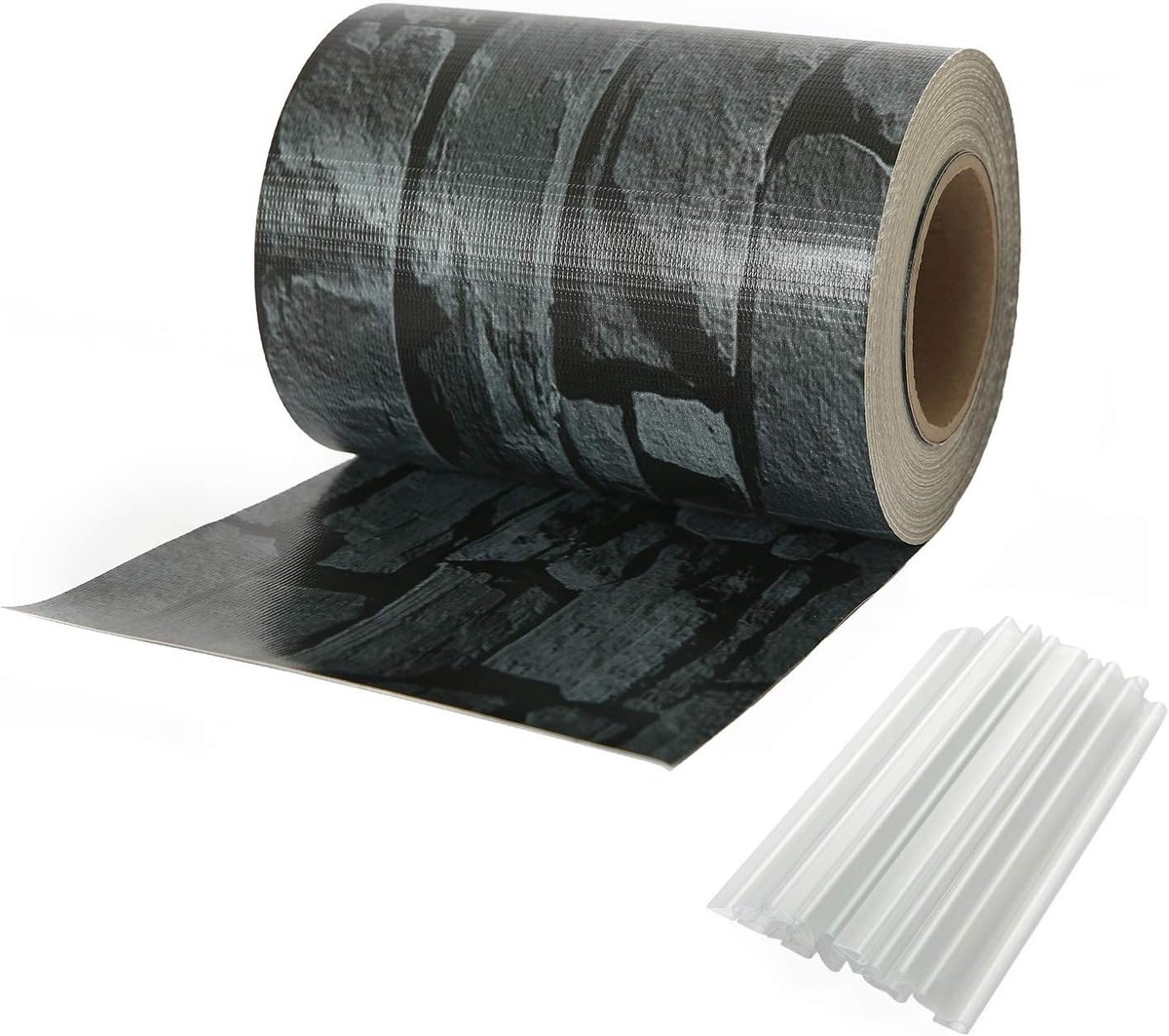 SnelShoppen - PVC Privacy Film Tuinbescherming Dubbelzijdige Matten Schutting incl. 20 Fixe Clips 450 g/m² - UV-bestendig Waterdicht Tuinaccessoire