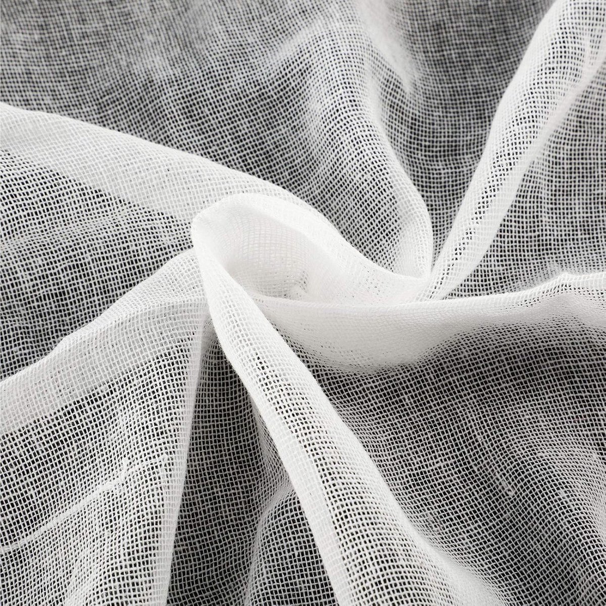 SnelShoppen - Muslin doeken voor koken, kaasdoek, ultrafijn ongebleekt katoen, witte doeken voor bakken, persen, 50x50 cm, ideaal voor keuken en feest