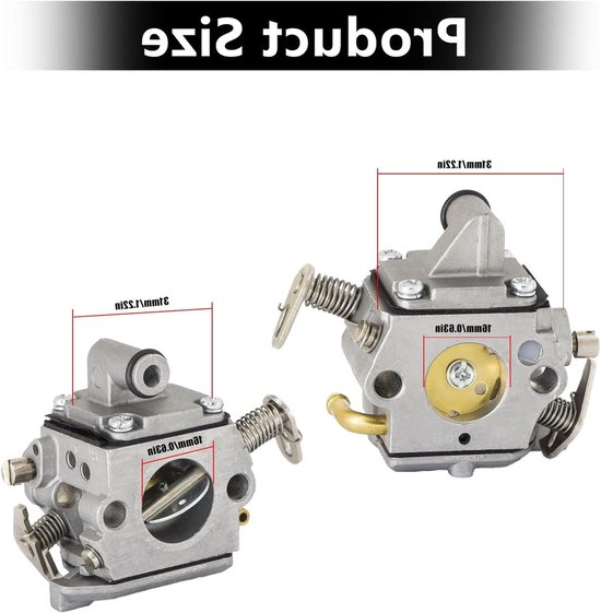MS170 MS180 C1Q-S57A Carburateur Kit voor STIHL 017 018 MS 170 180 180C MS170 MS180 MS170C MS180C Kettingzaag/grasmaaiers met luchtfilter Tune Up Kit van Huztl — afbeelding 3