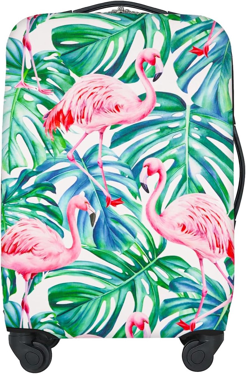 SnelShoppen - Adorila Reisbagage Cover - Waterdichte Kofferbeschermer - Geschikt voor 50-55cm Bagage - Wasbare Kofferhoes - Elastische Kofferbeschermi