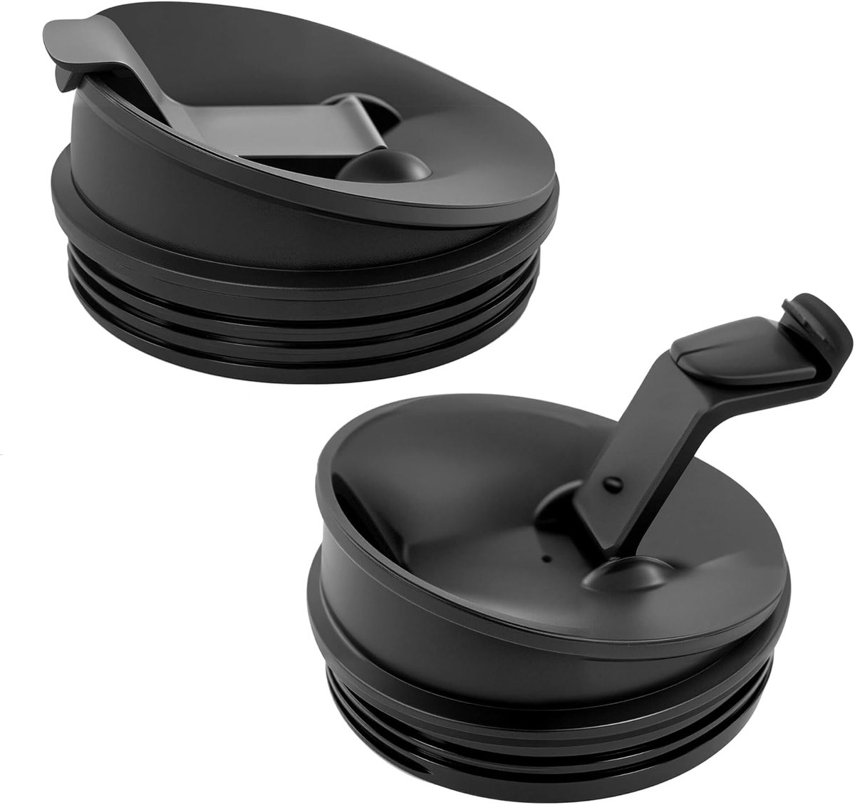 Thijox 2 Stuks Vervangende Deksels voor Ninja Blender Binnendiameter 8 5 cm Sip & Seal Deksels Geschikt voor Nutri Ninja Auto-IQ Perfect voor Keu