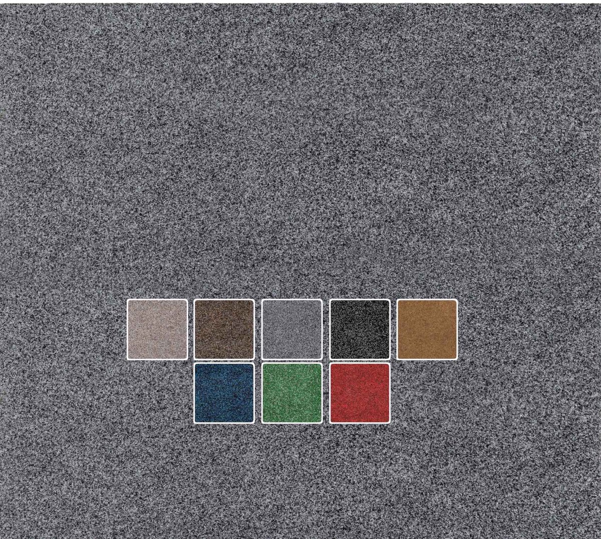 ANRO Deurmat Grijs 150x90cm – Schoonloopmat Antislip Wasbaar Voordeur Hal Binnen & Buiten Op Maat