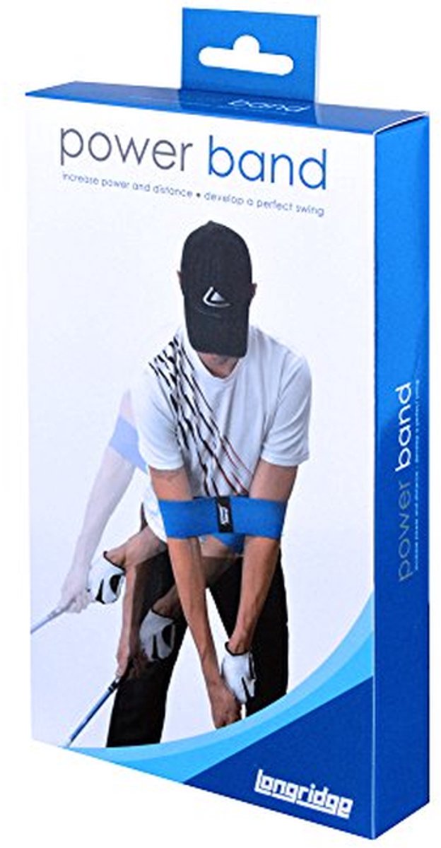 Golf Swing Trainer - Oefenhulp Band - Golfprestatie Verbeteren - Tour Getest - Eén Maat - Blauw van GOLF — afbeelding 4