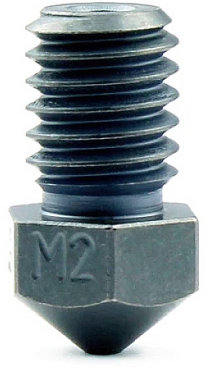 micro-Swiss mondstuk RepRap M6 High Speed-stee 0,4 mm RepRap Hardened High Speed Steel M2600-04