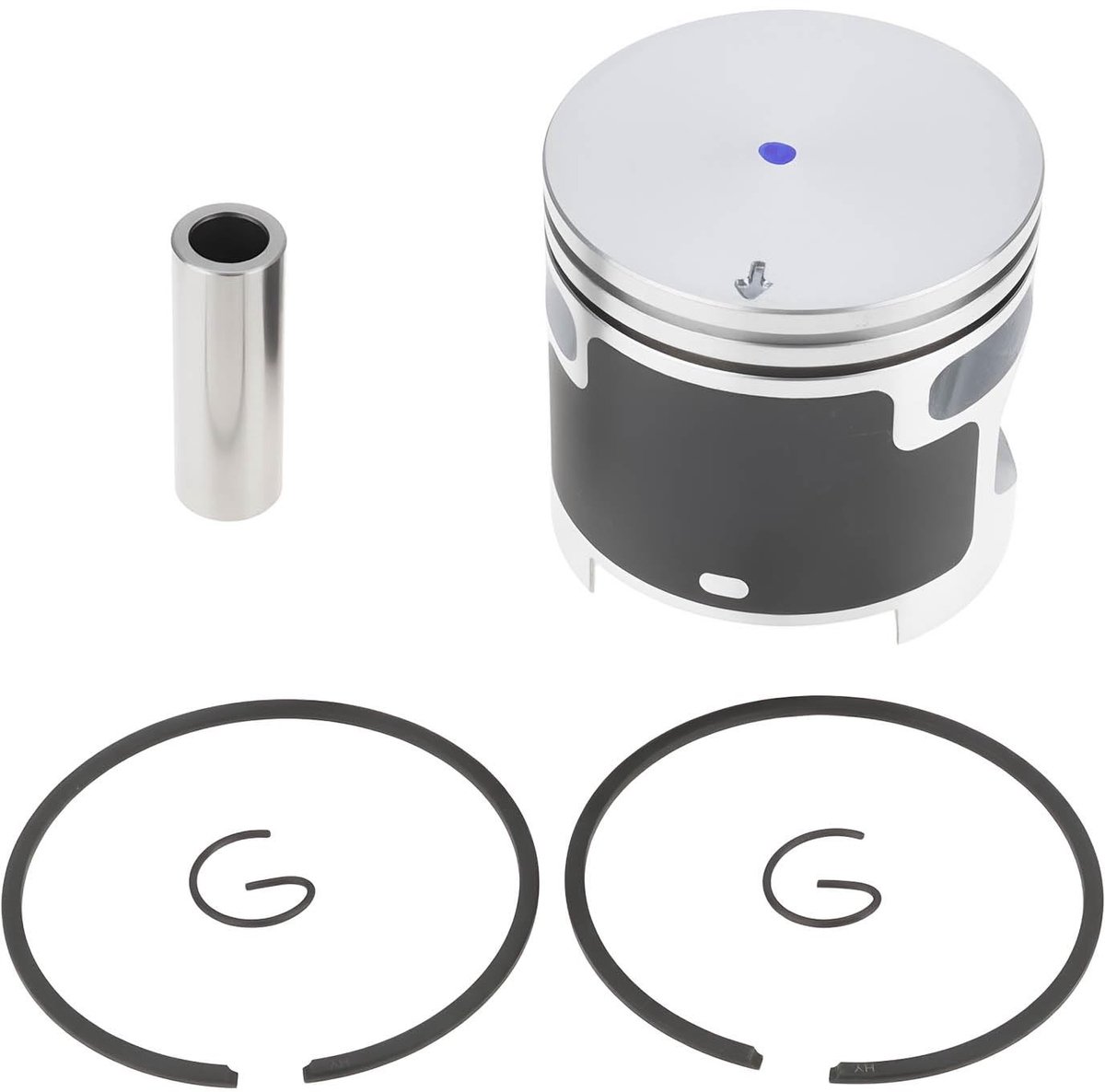 Dailygoods - Zuigerpenring Kit 56MM Geschikt voor Kettingzaagmotoren