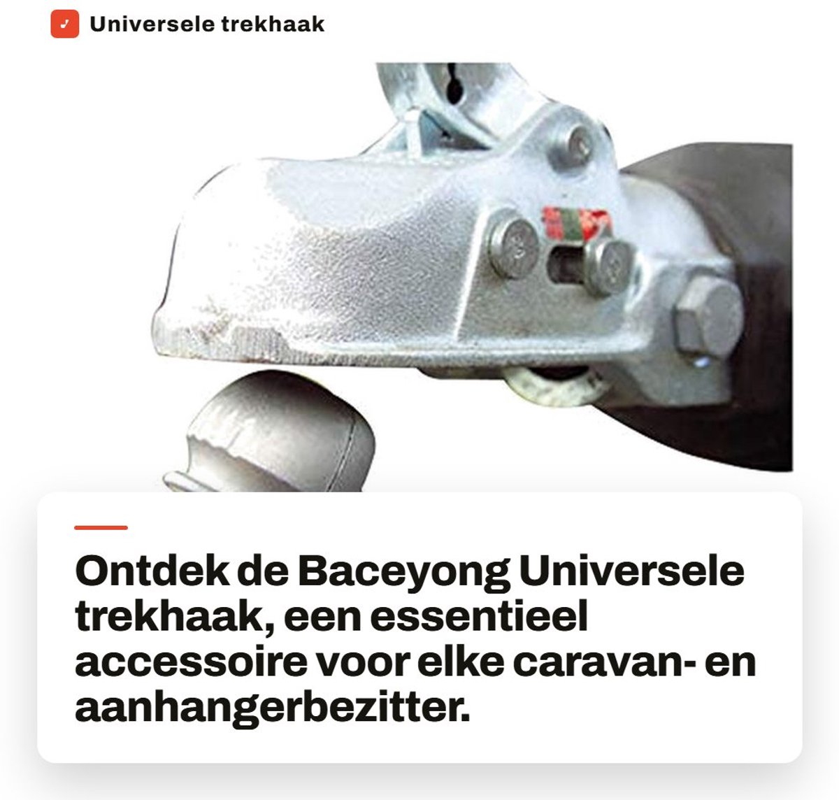Dailygoods- Trekhaakslot Universeel - Koppelingsslot - Zinklegering - Robuuste Constructie - 50 x 65,5 mm - Inclusief 2 Sleutels