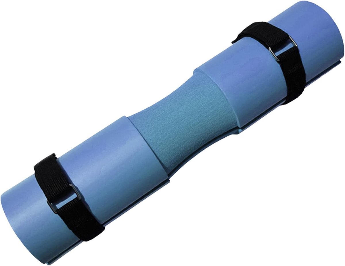 Halter Beschermer - Squat Pad - Gewichtheffen - Hoge Dichtheid Schuim - 25-35 mm - Blauw
