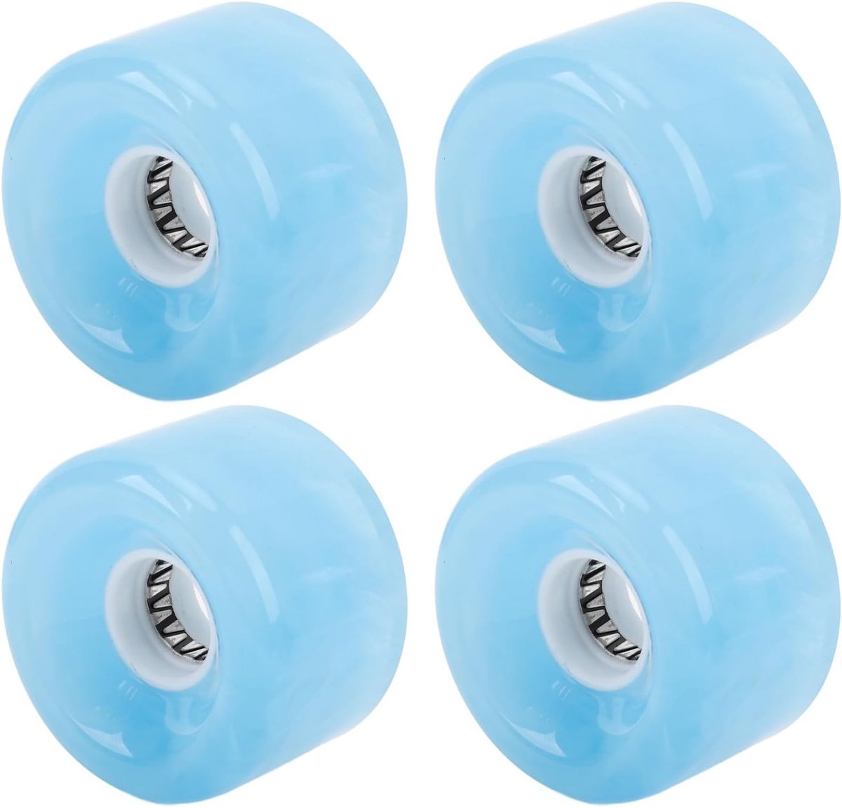 Skateboardwielen Set Cruiser Wielen Soepel Rijden High Rebound PU 65 Mm 78A