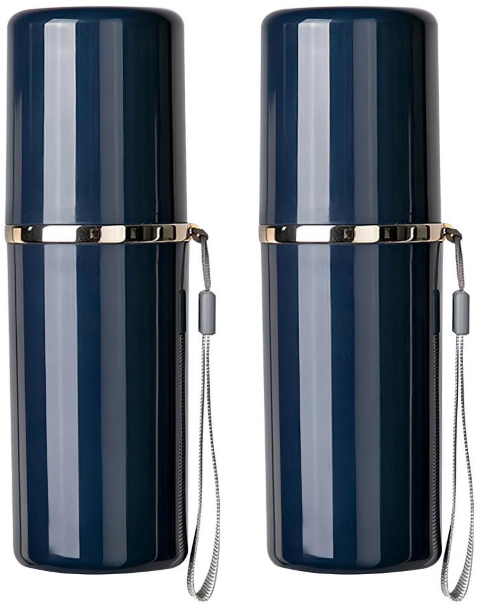 Dailygoods- Tandenborstel Koffer Waterdicht - Afneembare Tandenborstel - Reis Koffer - Multifunctioneel - Compact - Geschikt voor Reizen - Toilettas