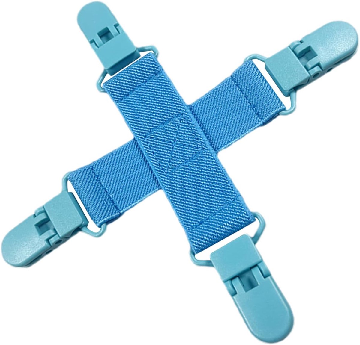 Anti-klit gereedschap - Was organizer - Wassen en drogen - Voorkomt kreukels - 15 x 15 cm - Blauw