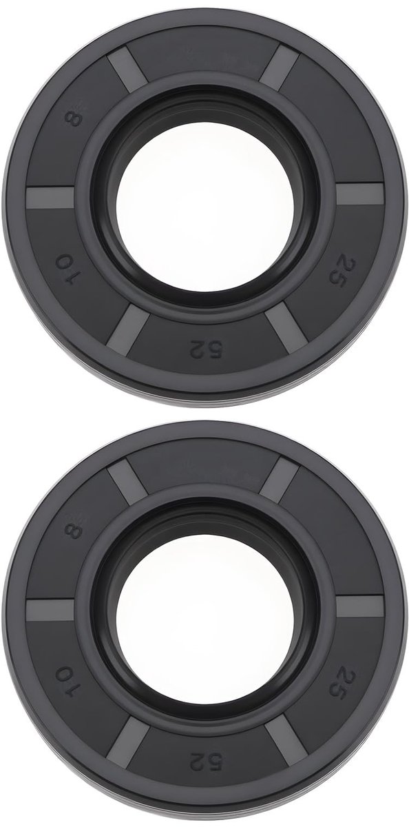 Dailygoods- Afdichtingen 2 Stuks - 25 x 52 x 10 mm - Compatibel met Hydro Gear ZT2800/ZT3100/ZT3200 - Oliebestendig - Duurzaam - Nauwkeurige Pasvorm - Transmissieafdichting