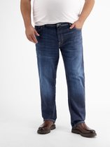 LERROS Baxter 5-pocketjeans met stretch , Maat: W44_L32 , Kleur: DARK BLUE , 99% katoen, 1% elastaan