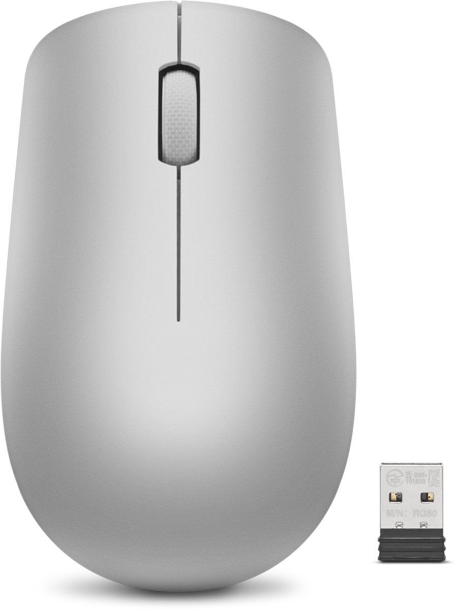 Lenovo 530 muis Ambidextrous RF Draadloos Optisch 1200 DPI