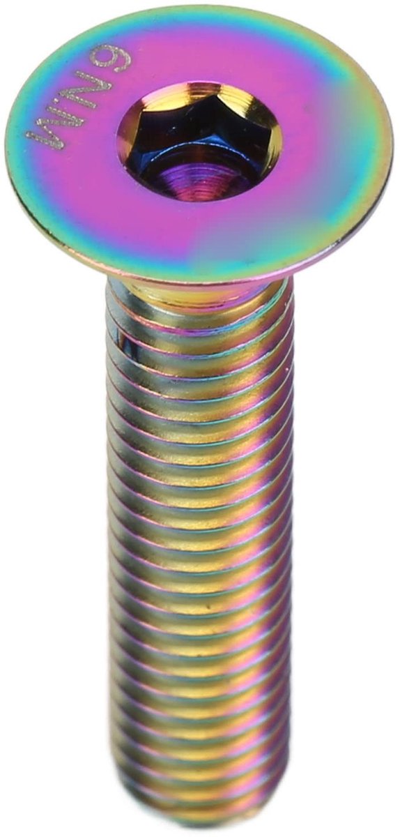 Dailygoods - Fiets Bouten - Titanium Schroeven - Lichtgewicht en Duurzaam - M6x30mm - Voor MTB Fiets Reparatie - Hoogwaardige Titanium Legering - Gesc... van Dailygoods — afbeelding 5