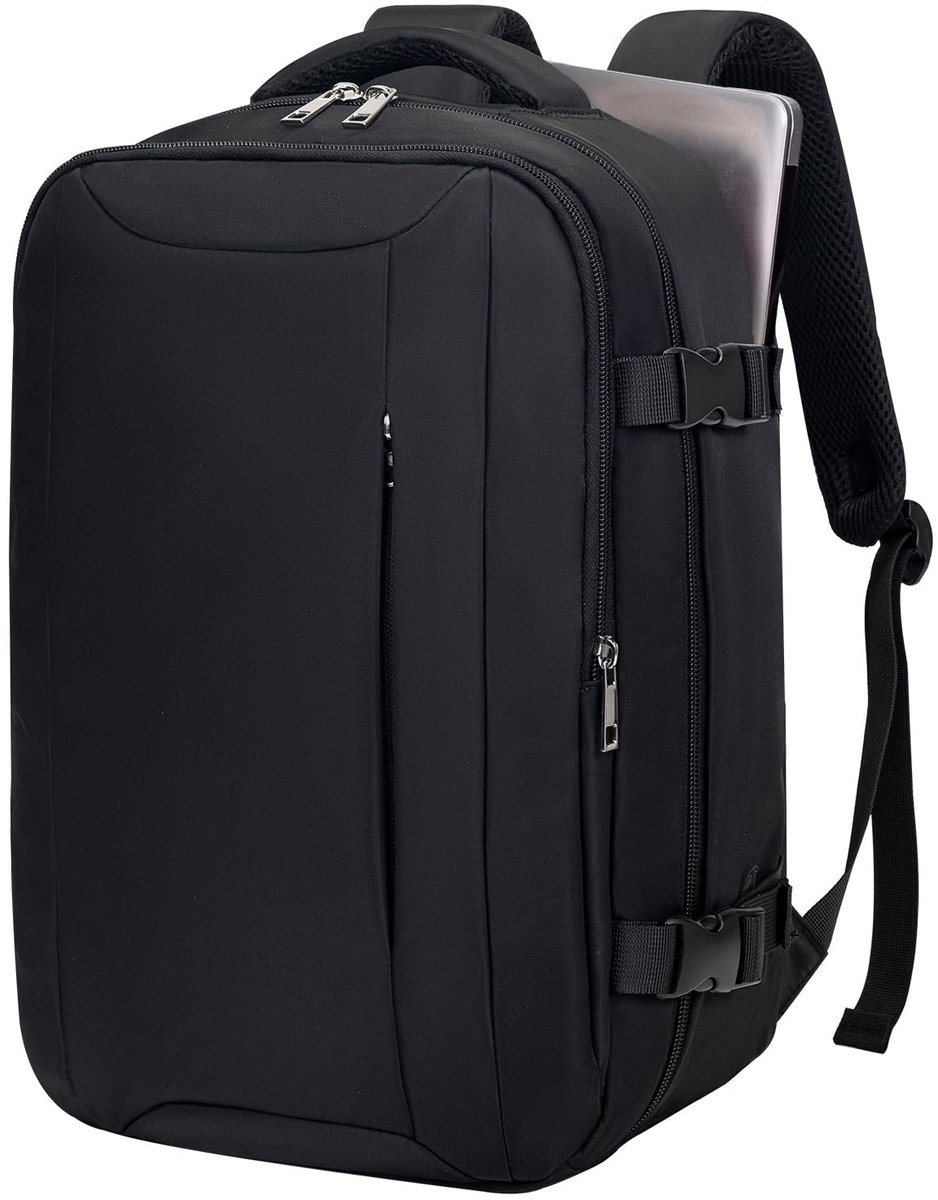 Dailygoods- Reisrugzak 40x20x25 cm - Handbagage 20 liter - Laptop tot 15,6 inch - Lichtgewicht - Duurzaam - Comfortabel ontwerp
