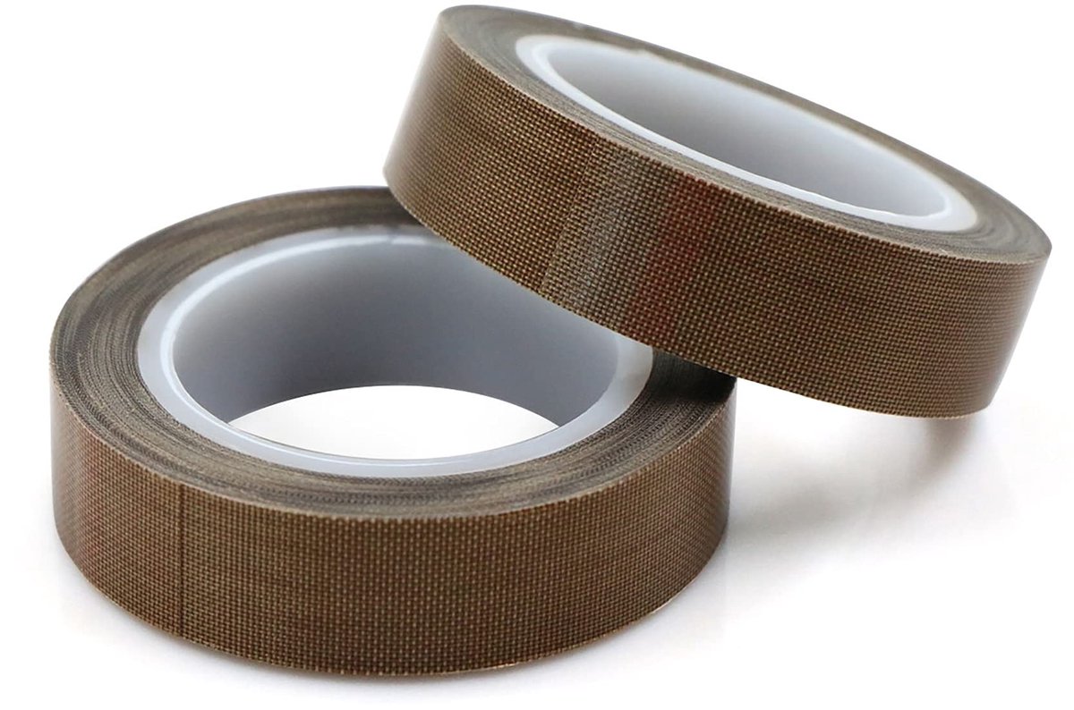 Dailygoods - Teflon Tape - Hoge Temperatuur Tape - Ideaal voor Vacuum Machines - 15mm x 10m - Voor Isolatie en Sealen - Geschikt voor Elek...
