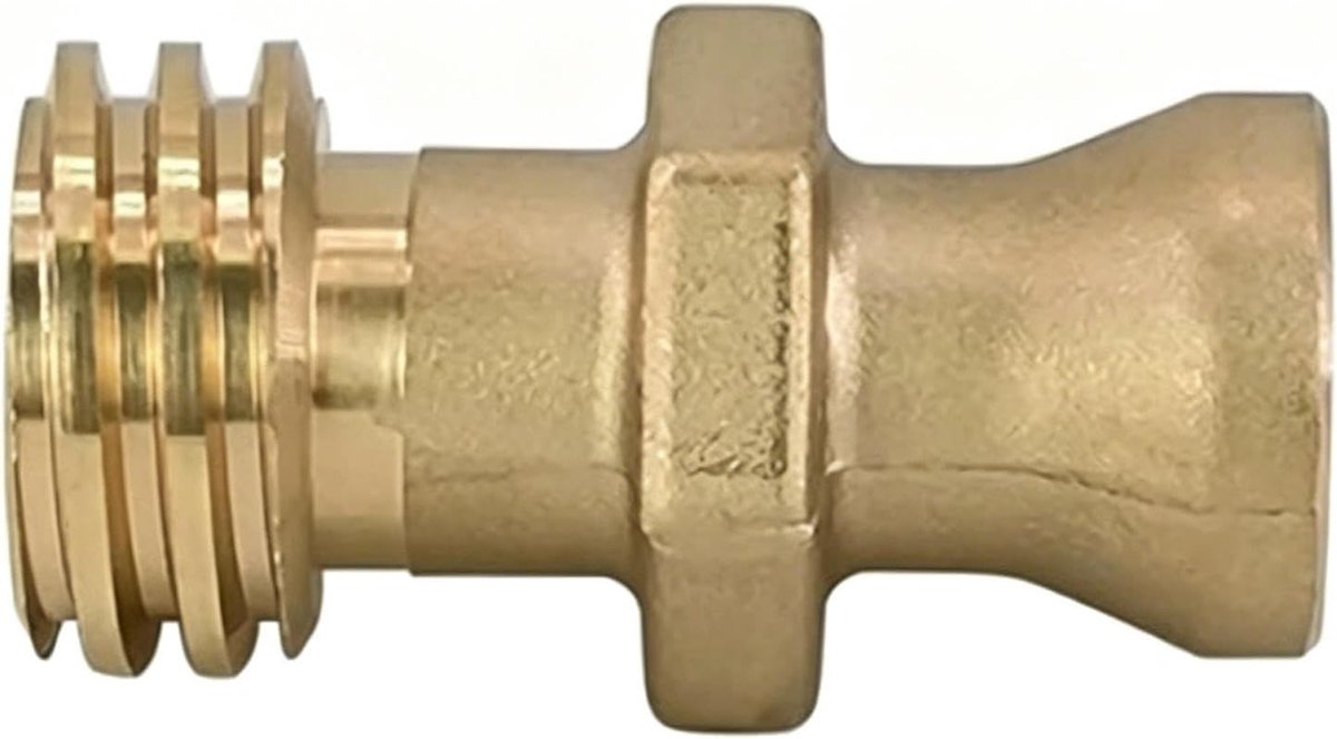 Gasaansluiting Buitendraad - Ventiel Adapter - Buiten Koken - Gasdichte Afdichting - 15 x 