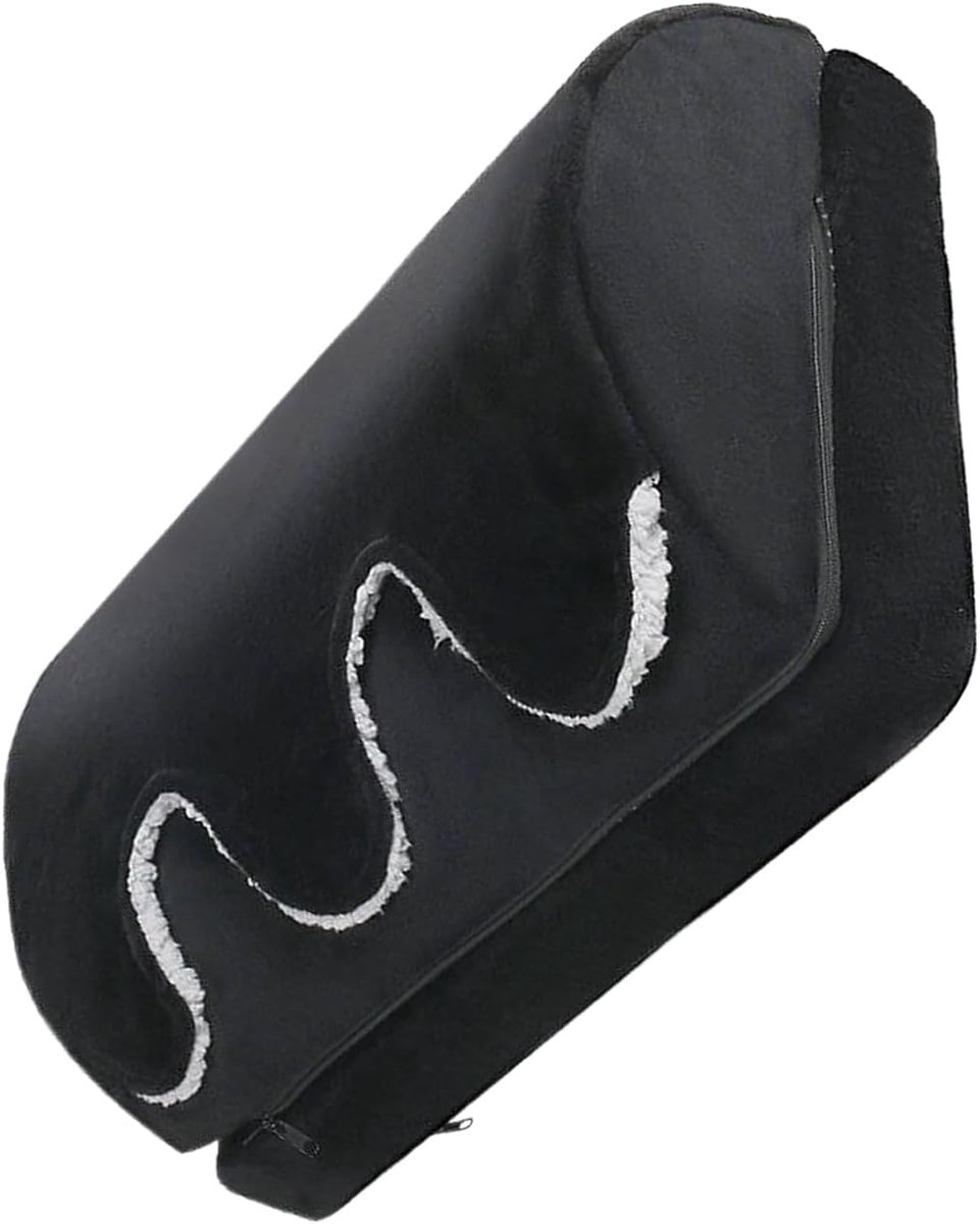 Voetensteun Onder Bureau - Voetenbankje Bureau - Comfortabel Zitten - Verwarmde Voetzak - 40 x 30 x 16.5 cm - Grijs