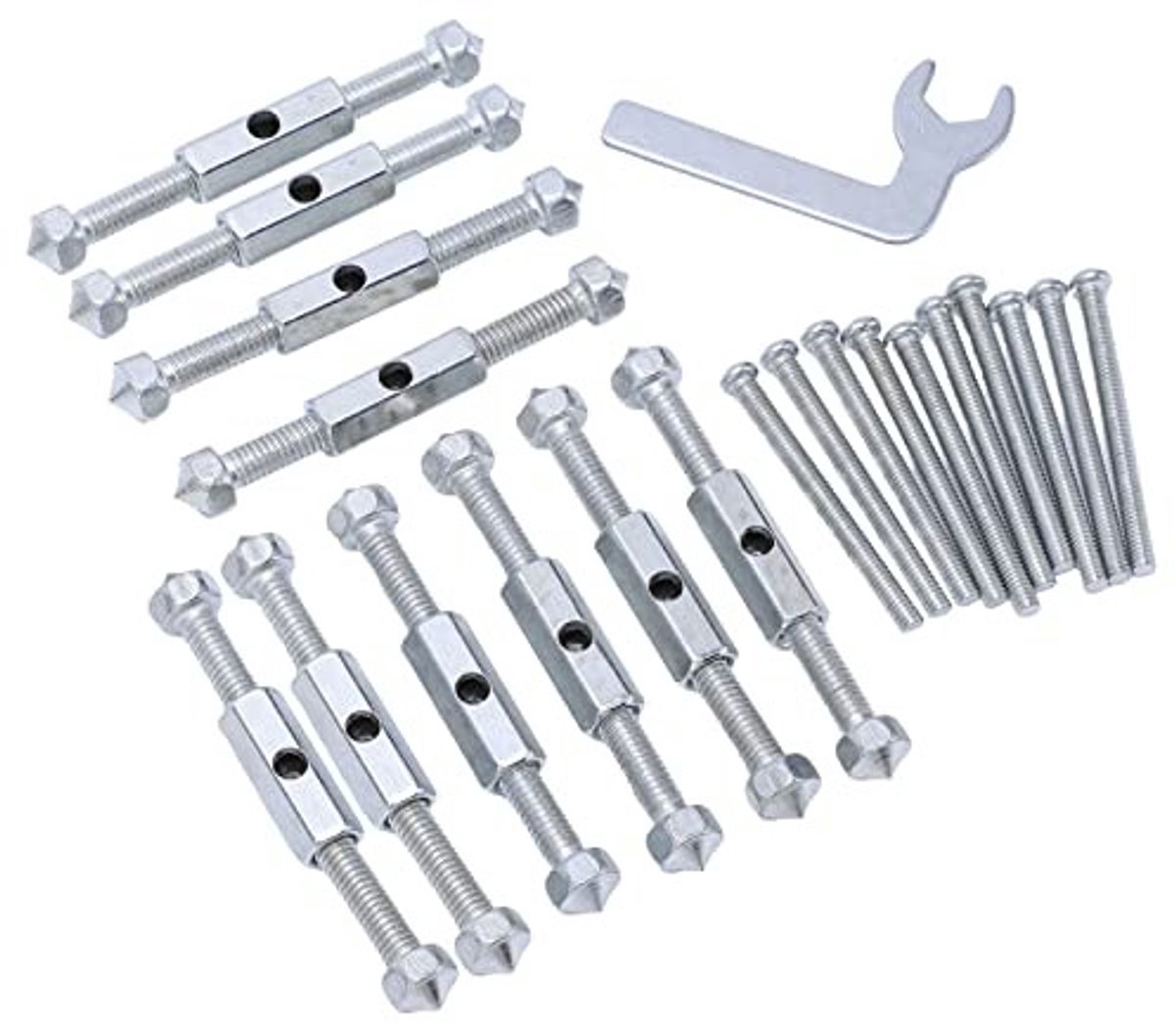 Dailygoods - Reparatieset voor Verbindingsbox Type 86 met Palen en Bouten