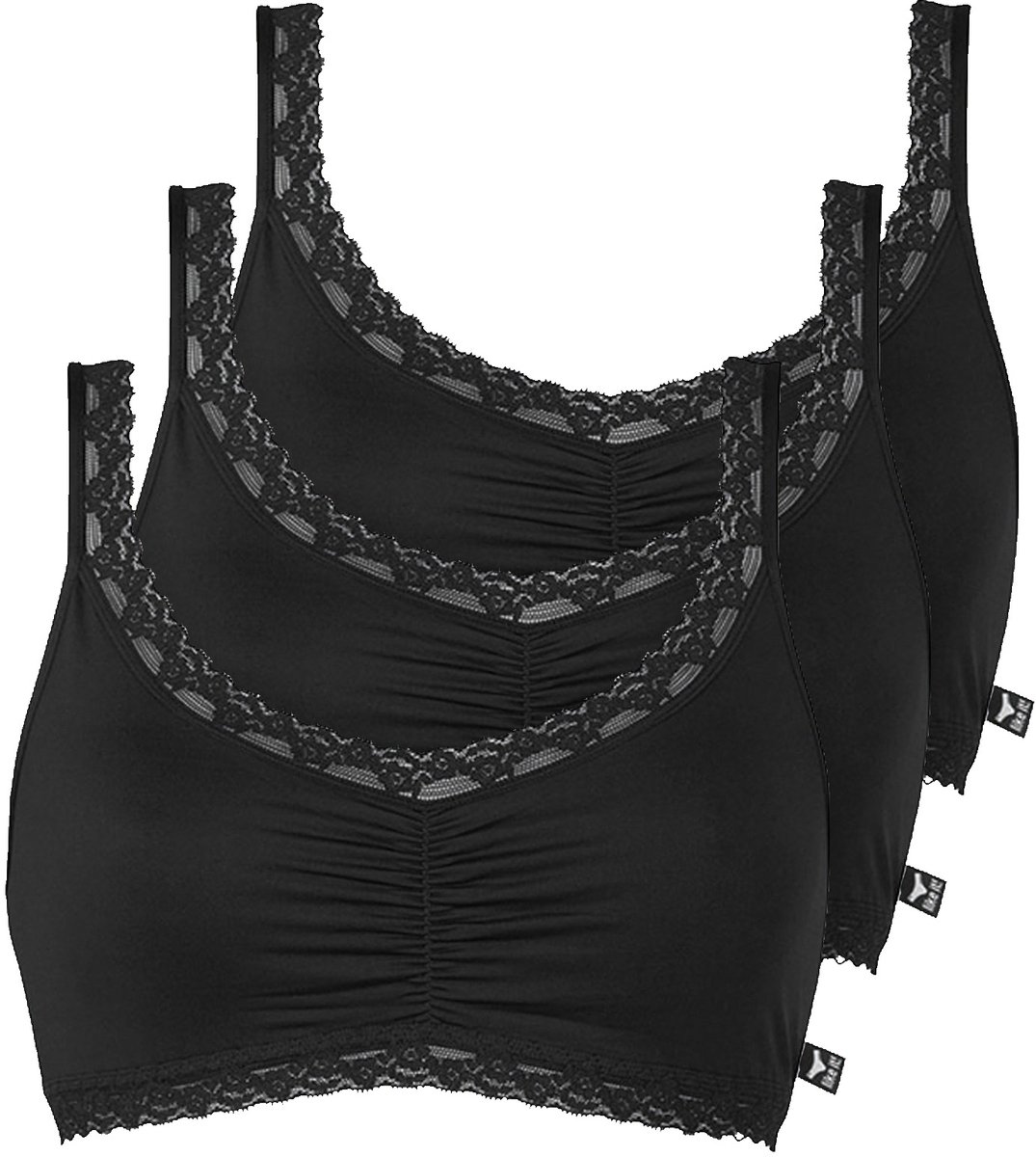 3-pack Soft bh Olivia