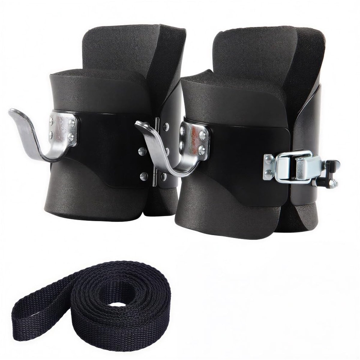 Dailygoods- Inversielaarzen Anti-zwaartekracht - Hangende Optreklaarzen - Comfortabele Schuimvulling - Veilige Sloten - 150KG Gewichtscapaciteit - Gewatteerde Zijkanten - Inversie Laarzen