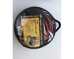 Startkabels - Overbruggingskabel - Auto Starten - 3000 Amp - 2 x 4 m - Zwart