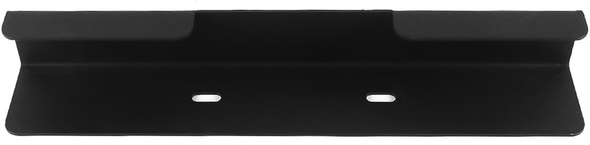Dailygoods- Afvalbak Robuuste Stalen Beugel - Wandmontage - Buiten - Stabiele Houder - Voorkomt Beweging - 35 x 6 x 4,2 cm - Afvalcontainer