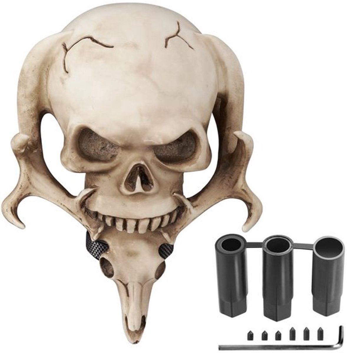 Skull Gear Shifter - Zeynomax - Cool Automaat Versnellingsknop
