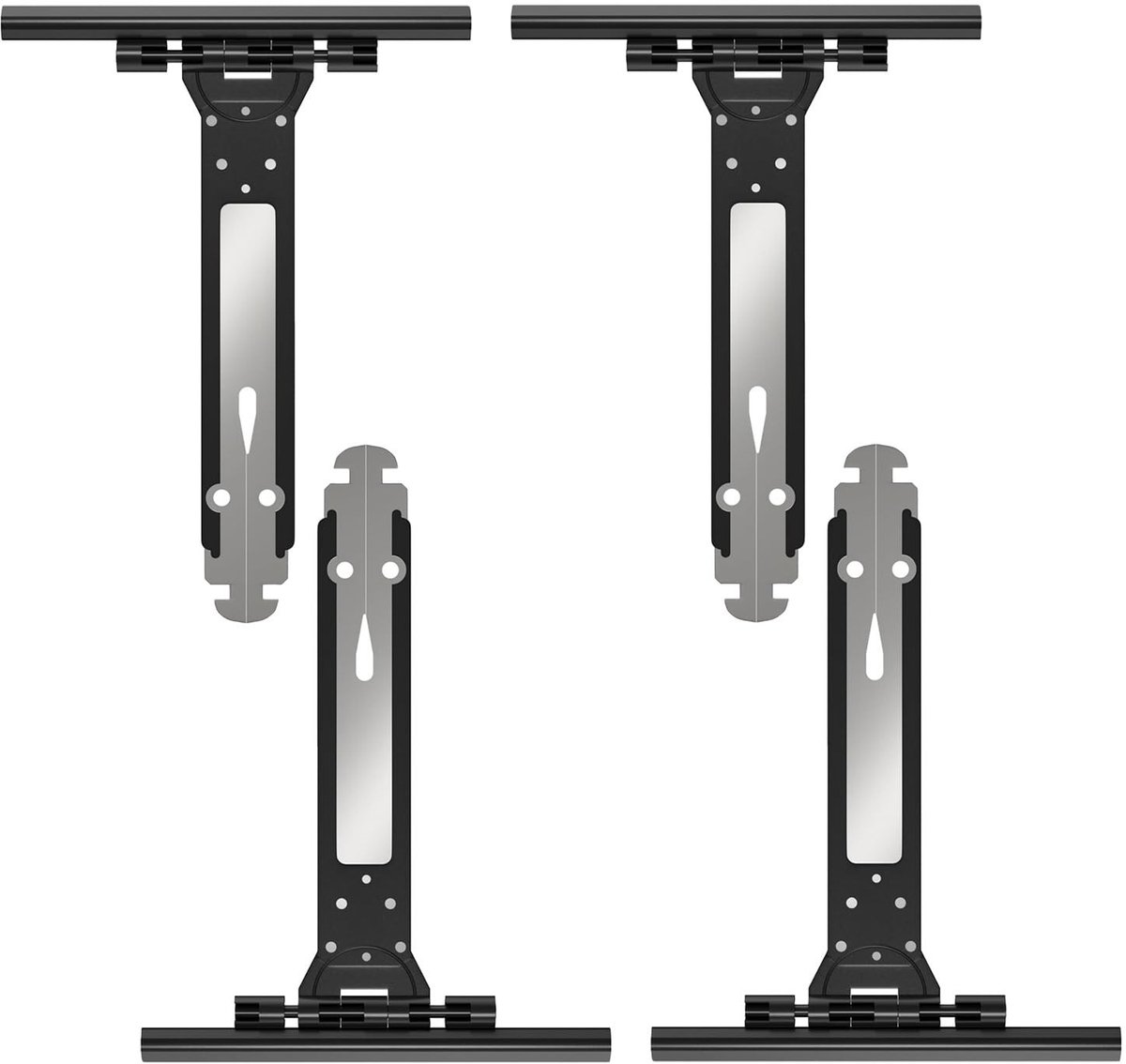 Dailygoods- Ophangveer Set 4 Stuks - Duurzaam Staal - Roestvrij - Eenvoudige Installatie - Veiligheid Rolluiken - Stabiele Werking - Rolluikveren