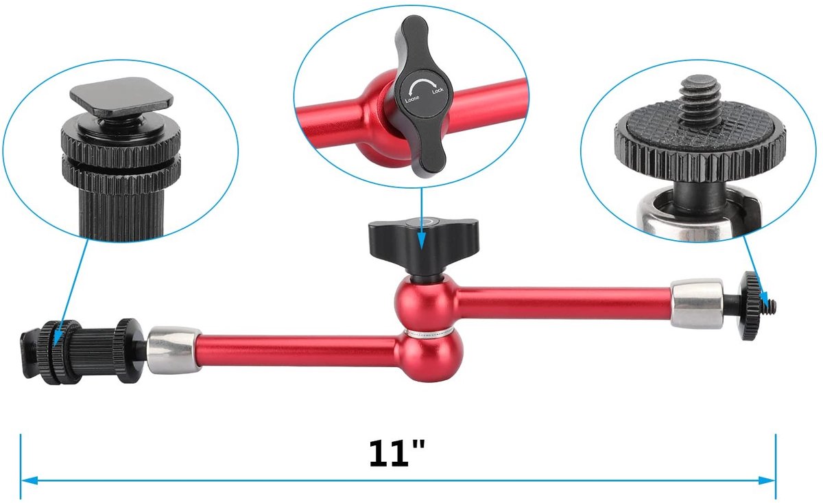 Dailygoods - Universele Articulating Magic Arm voor Camera's