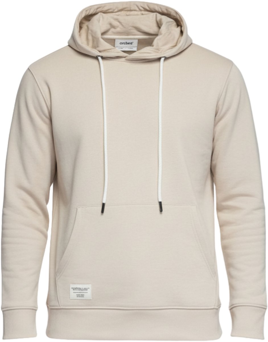 OMBRE Sweater - Regular Fit - Katoen - Lange Mouw Lichtgrijs L
